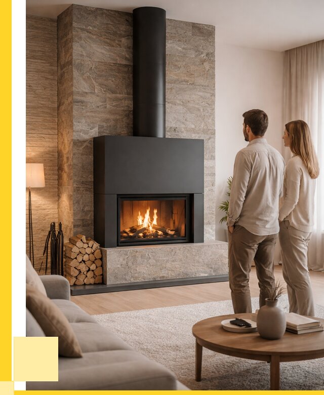 Закрытые камины под ключ в Щербинке от 122184 р., ЭриданЩрб