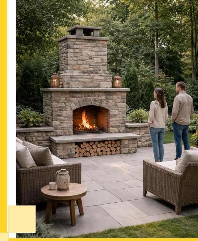 Уличные камины из кирпича в Щербинке от 152730 р. | ЭриданЩрб