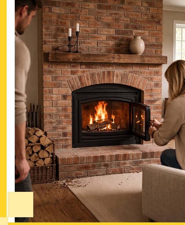 Кирпичные камины под ключ в Щербинке от 152730 р. | ЭриданЩрб