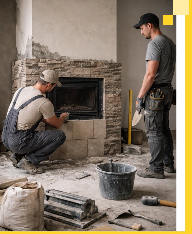 Камины под ключ в Щербинке: проект, изготовление и монтаж