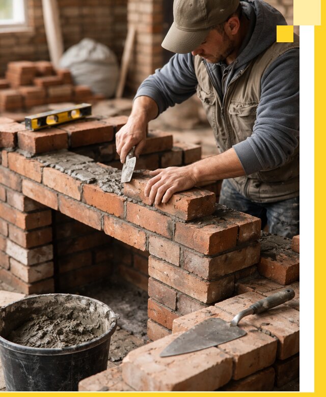 Кладка каминов под ключ в Щербинке профессиональная отделка и монтаж