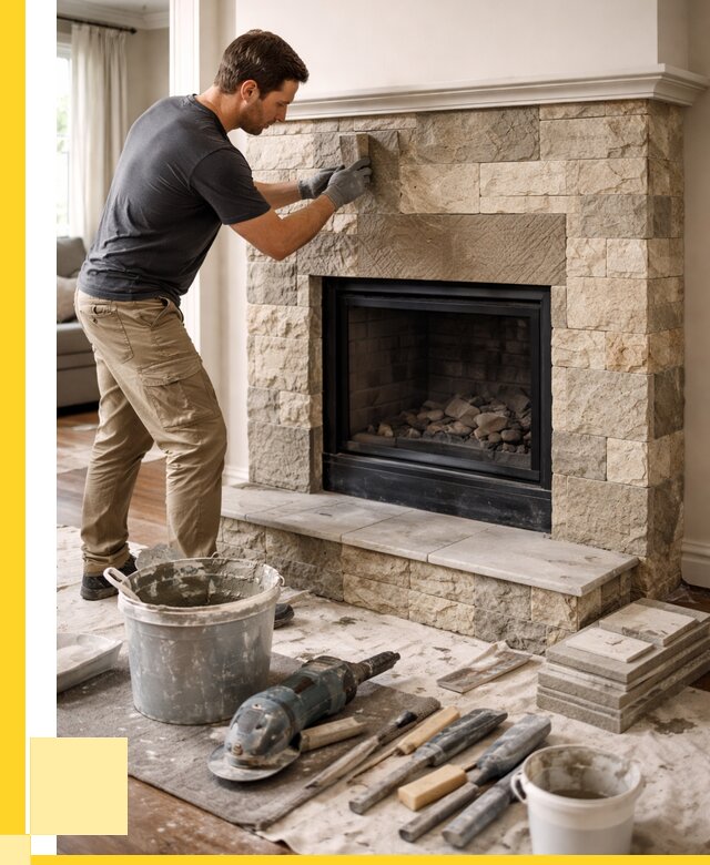 Ремонт каминов и печей в Щербинке от 15273 р. | ЭриданЩрб