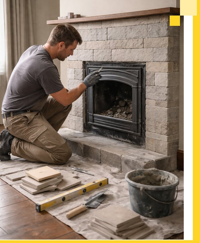 Профессиональный ремонт каминов в Щербинке восстановление и сервис