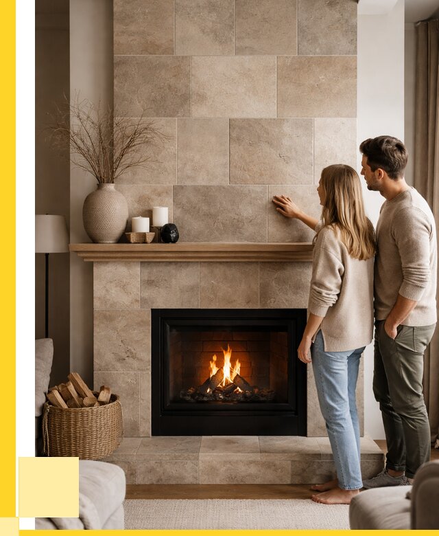 Облицовка каминов керамогранитом в Щербинке от 4582 р. | ЭриданЩрб