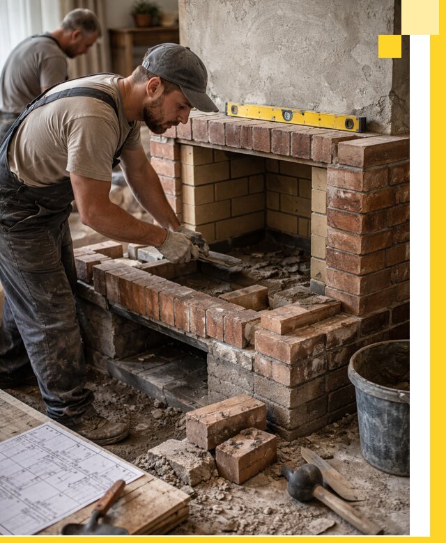 Изготовление и установка каминопечей под ключ в Щербинке