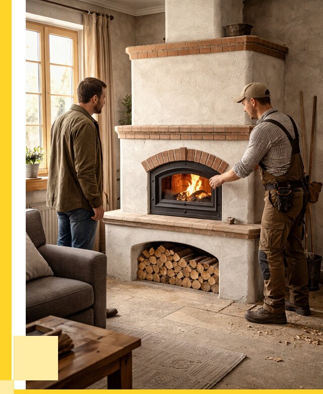 Печи камины в Щербинке: кирпичные, изразцовые от 61092 р. | ЭриданЩрб