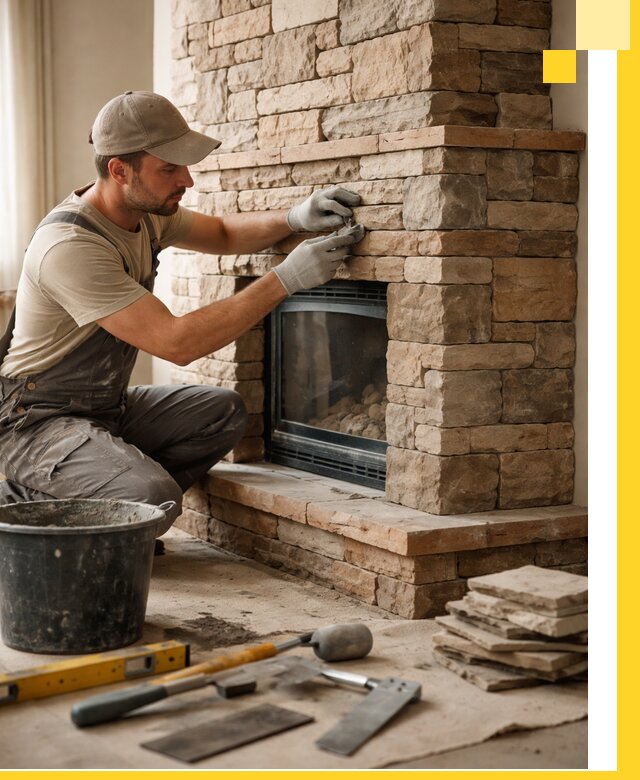 Проектирование и установка печей-каминов под ключ в Щербинке