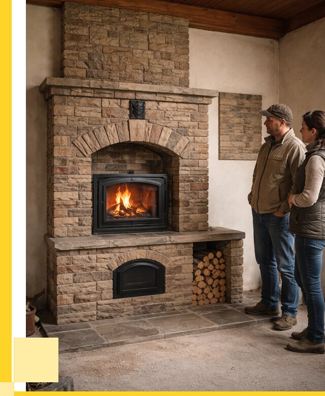 Кирпичная печь под ключ в Щербинке от 152730 р. | ЭриданЩрб