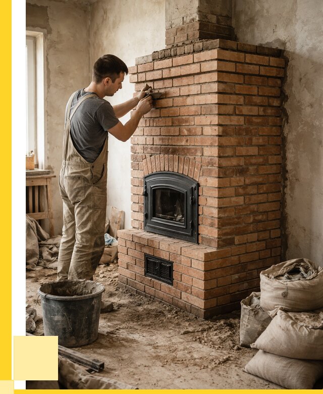 Строительство печей в Щербинке от 66183 р. под ключ, ЭриданЩрб