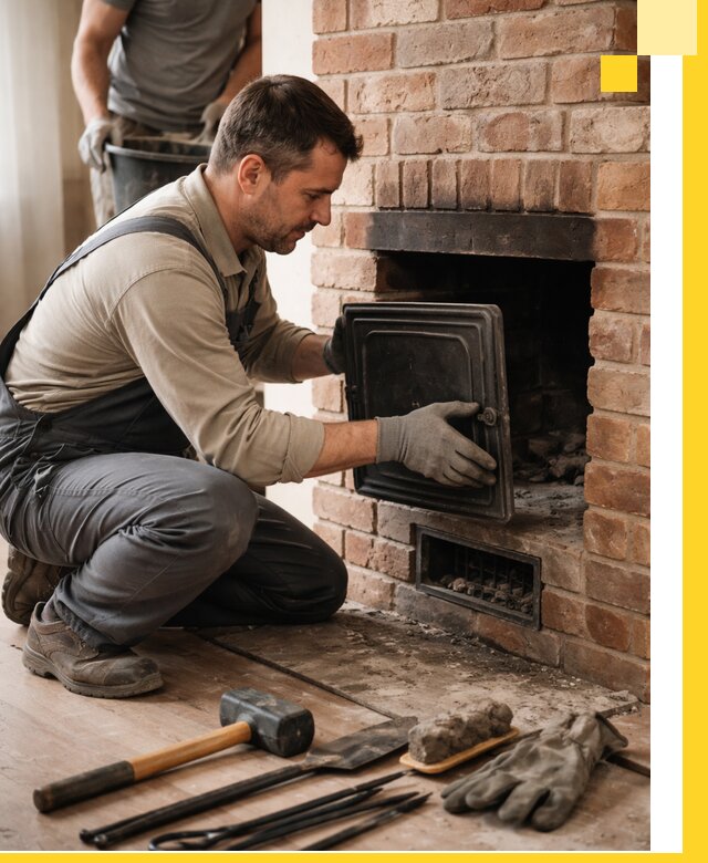 Ремонт печей в Щербинке с гарантией качества и безопасности