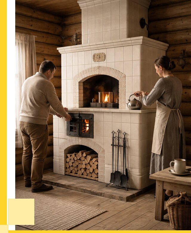 Русские печи в Щербинке: установка от 152730 р. ЭриданЩрб