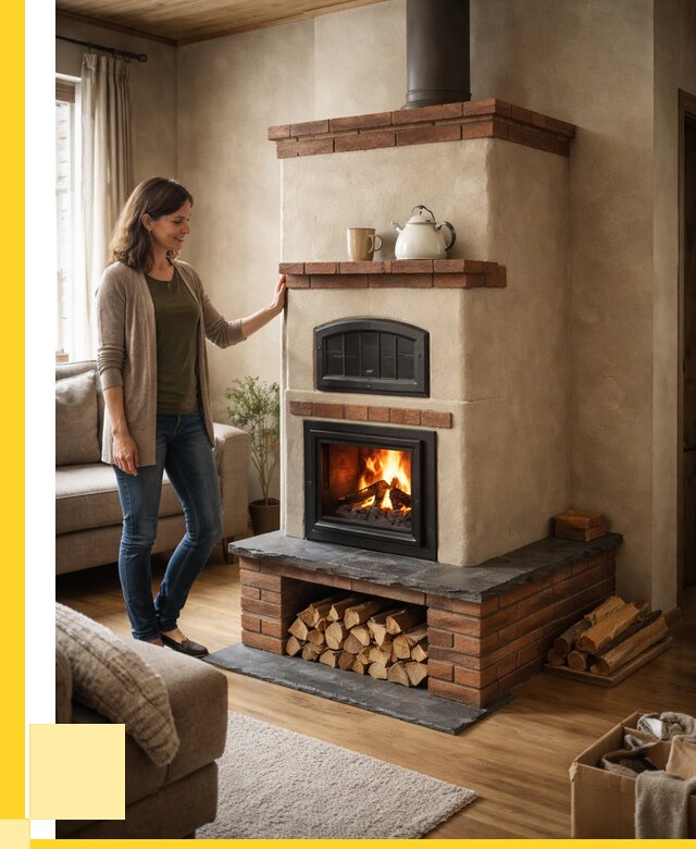 Печи шведки в Щербинке от 86547 р. | ЭриданЩрб — печь шведка