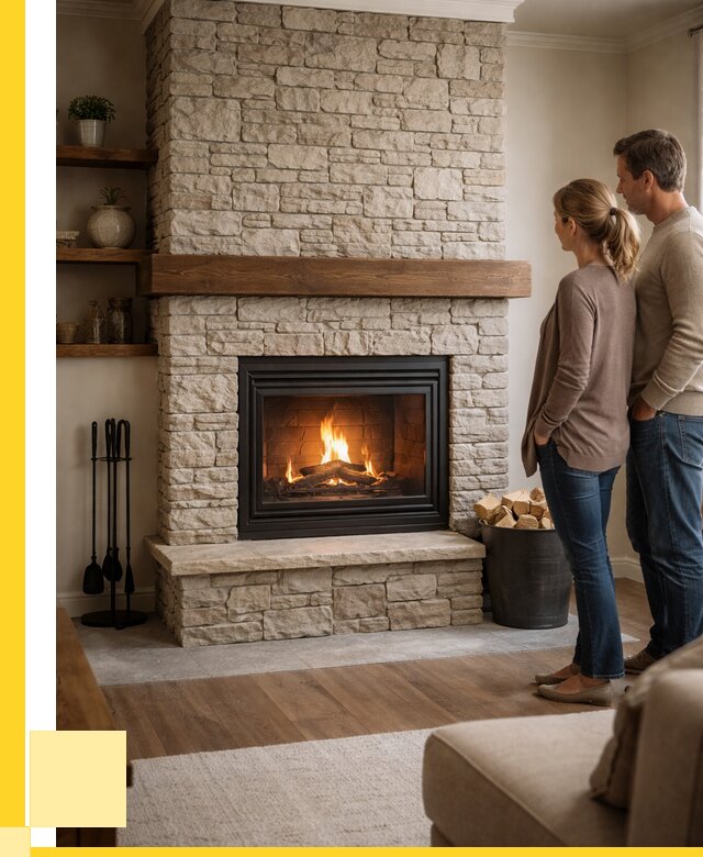 Печи камины под ключ в Щербинке от 203640 р., ЭриданЩрб монтаж