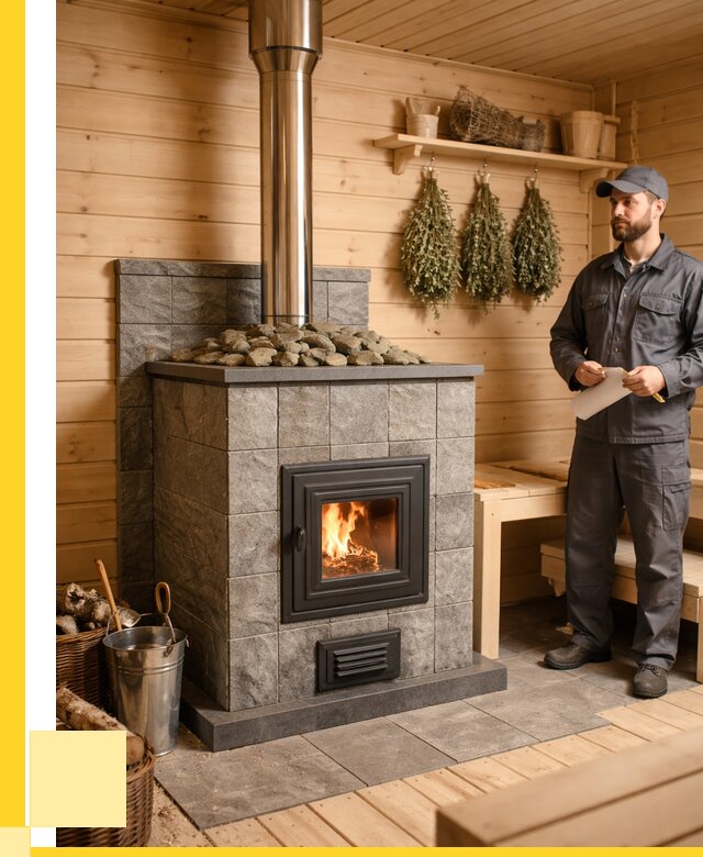 Печи для бани под ключ в Щербинке от 122184 р. | ЭриданЩрб