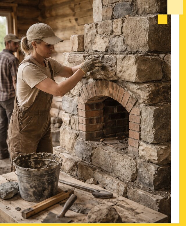 Каменные печи на заказ и монтаж в Щербинке, долговечные решения