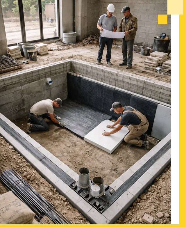 Проекты частных и общественных бассейнов под ключ в Щербинке