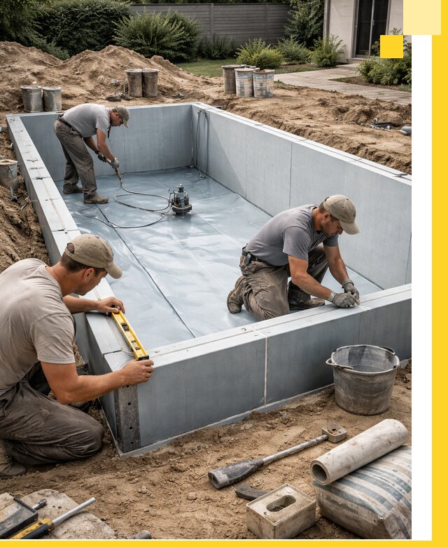 Профессиональный монтаж бассейнов под ключ в Щербинке с гарантией