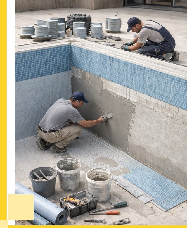 Ремонт и обслуживание бассейнов в Щербинке от 25455 р. | ЭриданЩрб