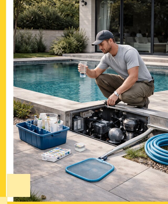 Обслуживание бассейнов в Щербинке от 4582 р. - сервис ЭриданЩрб