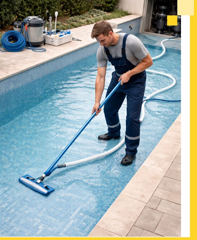 Профессиональная чистка бассейнов и фильтров в Щербинке под ключ