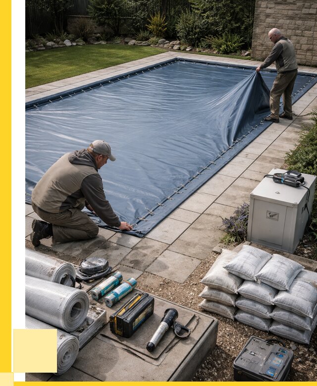 Консервация бассейнов в Щербинке под ключ от 6618 р. | ЭриданЩрб