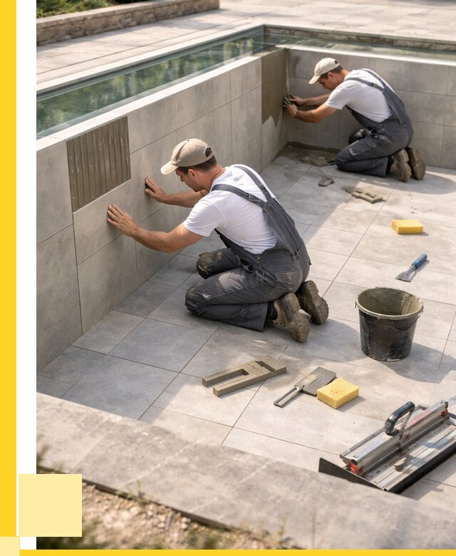 Облицовка бассейнов в Щербинке от 4582 р. под ключ | ЭриданЩрб