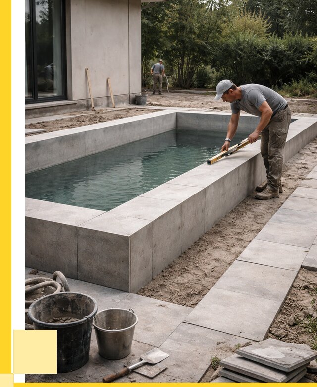 Строительство бетонного бассейна в Щербинке от 1221840 р. | ЭриданЩрб