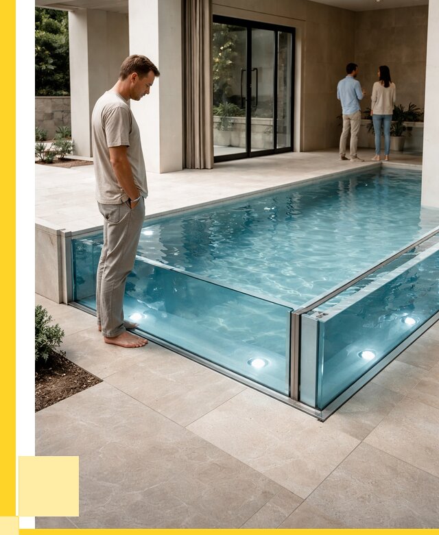 Стеклянные бассейны в Щербинке от 1221840 р. | ЭриданЩрб — мозаика