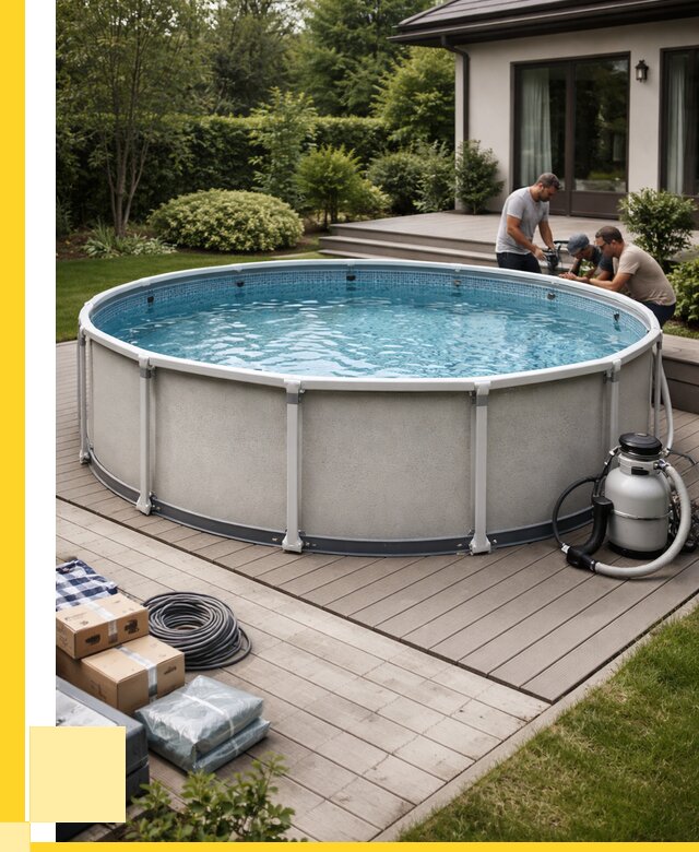 Купить каркасные бассейны в Щербинке от 45819 р. | ЭриданЩрб