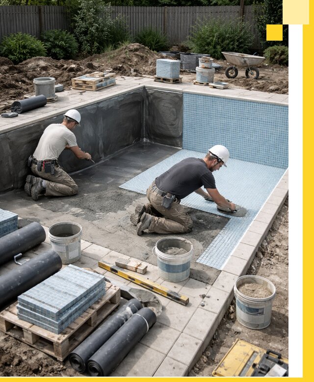 Проектирование и строительство стационарных бассейнов в Щербинке