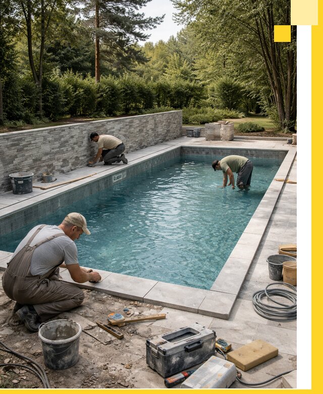 Проектирование и строительство частных бассейнов в Щербинке