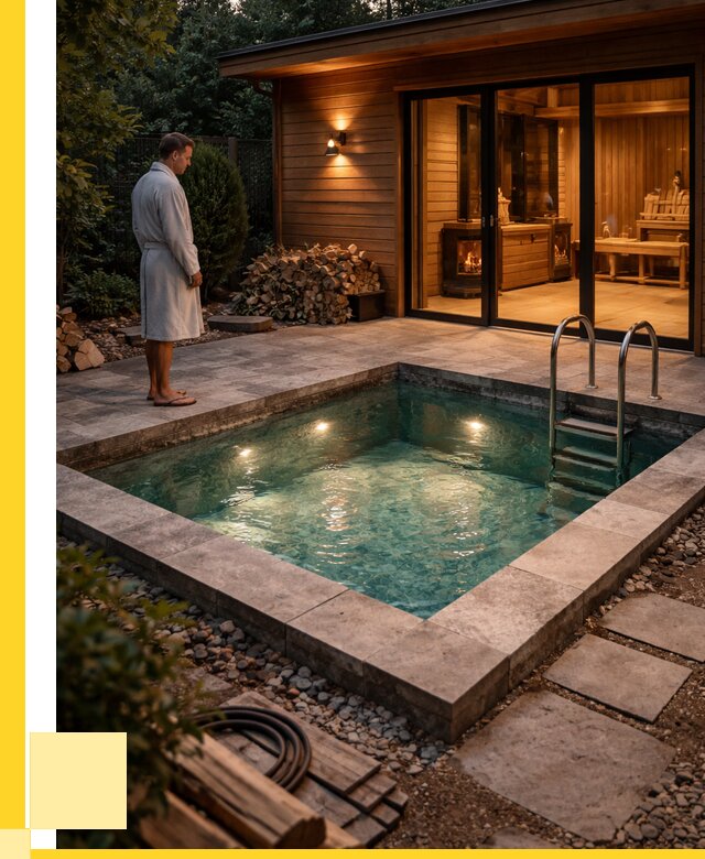 Бани с бассейном под ключ в Щербинке от 96729 р. | ЭриданЩрб