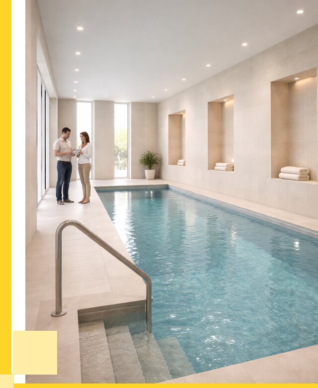 Бассейны в помещении под ключ в Щербинке от 1527300 р. | ЭриданЩрб