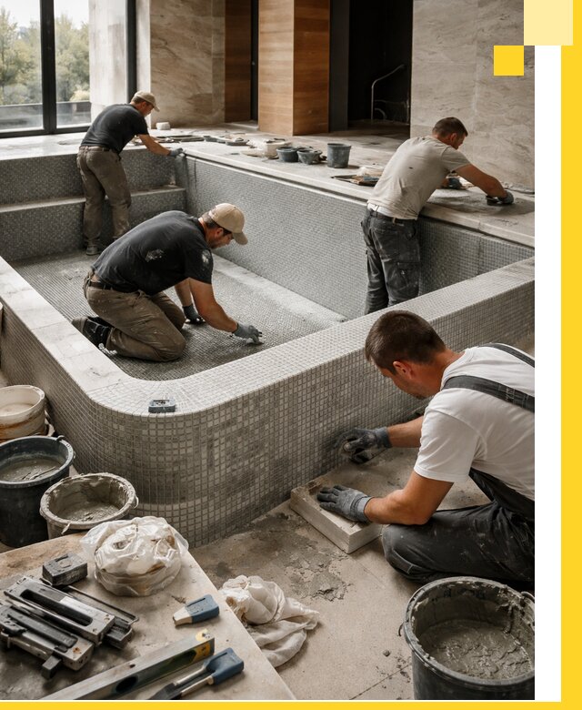 Строительство и установка СПА бассейнов под ключ в Щербинке