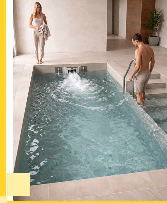 Бассейн с противотоком в Щербинке от 254550 р. | ЭриданЩрб