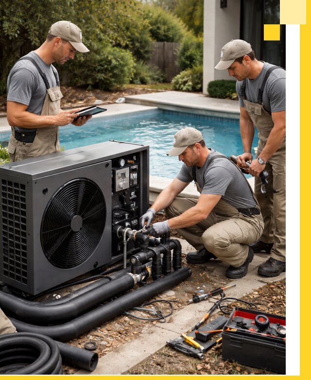 Проектирование и установка тепловых насосов для бассейнов в Щербинке