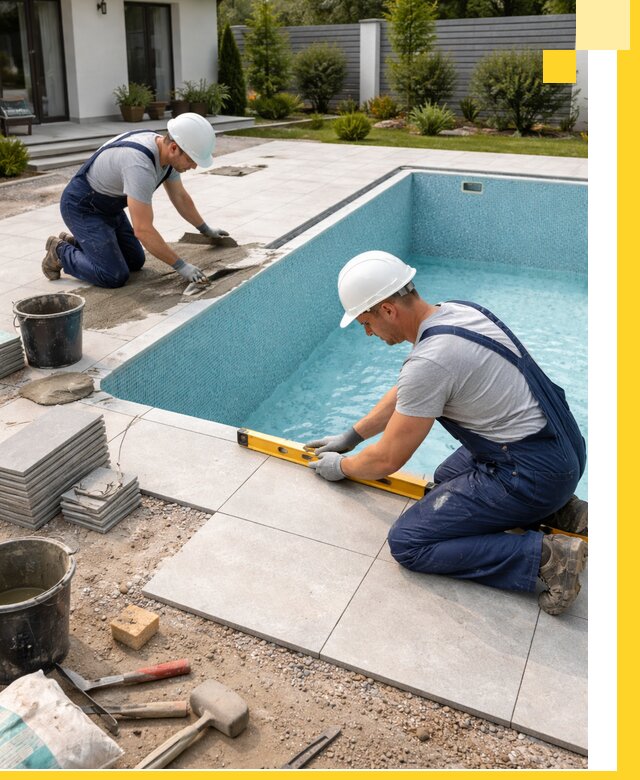 Строительство и монтаж плавательных бассейнов под ключ в Щербинке