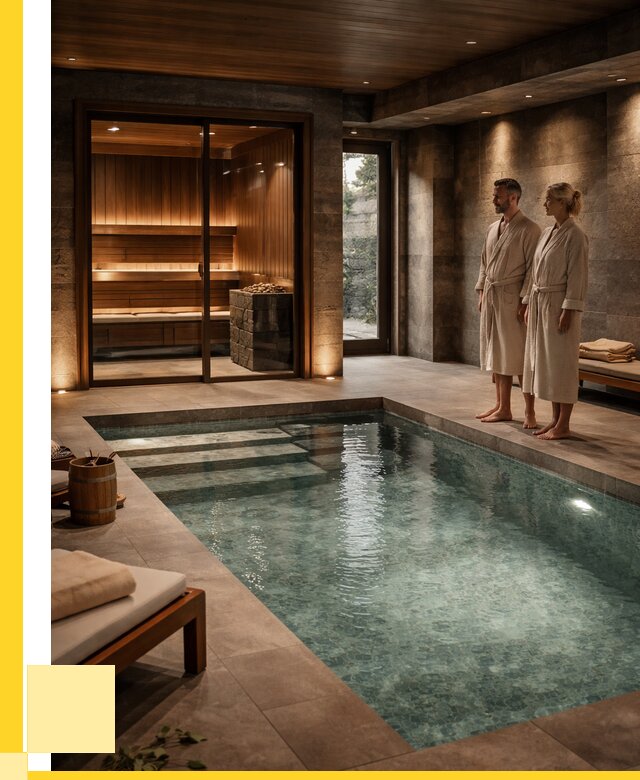 Сауна с большим бассейном в Щербинке от 1221840 р. ЭриданЩрб