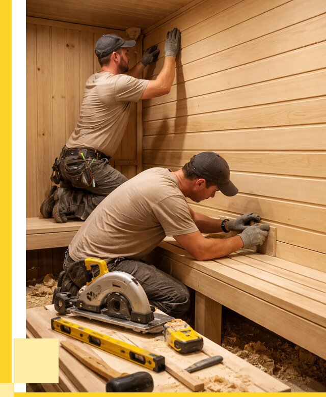 Обшивка саун вагонкой в Щербинке от 2546 р. | ЭриданЩрб