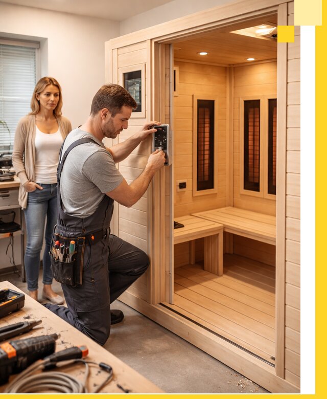 Инфракрасные сауны под ключ в Щербинке продажа и установка