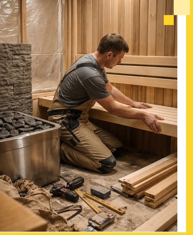 Сауны для дома под ключ с проектированием и монтажом в Щербинке