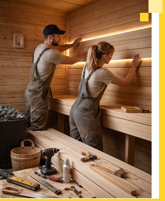 Дизайн саун и бань под ключ с индивидуальным проектом в Щербинке