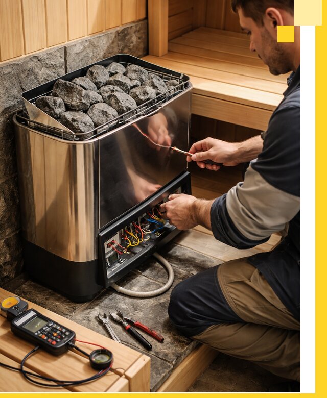 Продажа и установка электрокаменок для саун в Щербинке