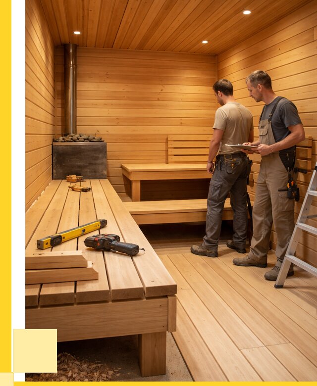 Отделка бань и саун в Щербинке по цене от 4582 р. | ЭриданЩрб