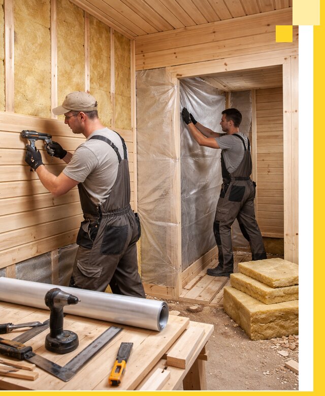 Бани под ключ в Щербинке с проектом и полным монтажом