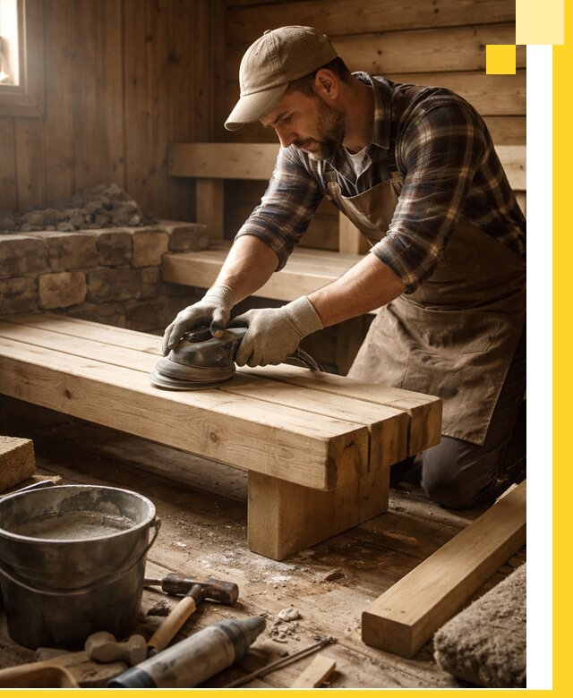 Ремонт бань под ключ в Щербинке с гарантией качества и сроков