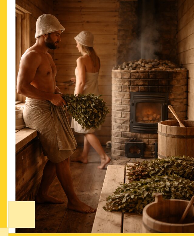 Русские бани в Щербинке: проекты и дизайн от 356370 р. | ЭриданЩрб