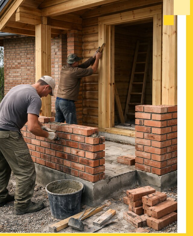 Строительство кирпичных бань под ключ в Щербинке с гарантией качества