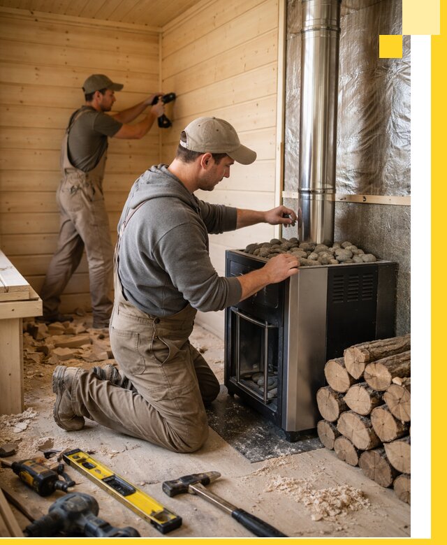 Строительство деревянных бань под ключ в Щербинке проекты и монтаж