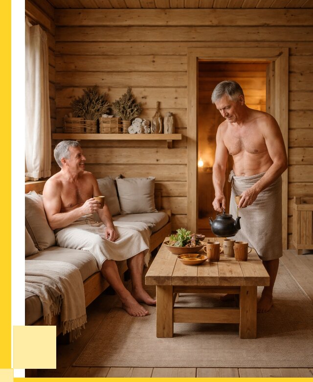 Бани с комнатой отдыха под ключ в Щербинке от 458190 р. | ЭриданЩрб